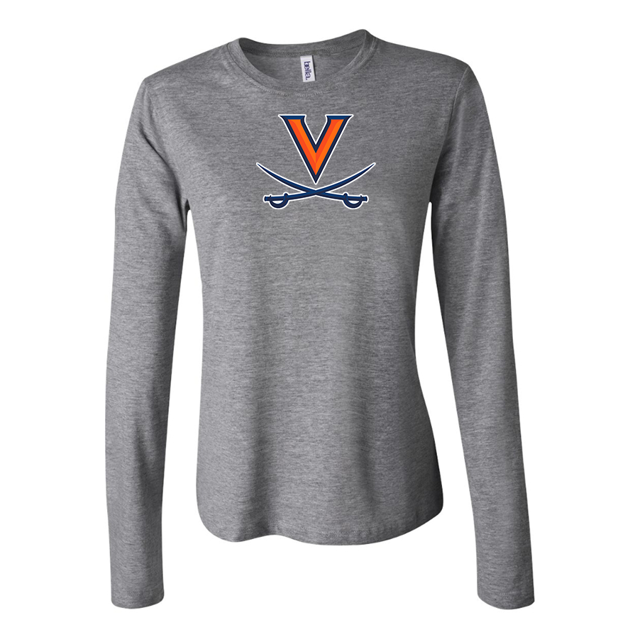 Women's  Virginia Cavaliers Long Sleeve T-Shirt